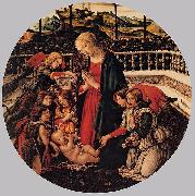 Francesco Botticini Madonna with Child oil painting reproduction